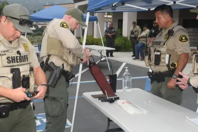 Sheriff’s department holds gun safety event in Encinitas