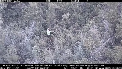 YouTube survival show contestant rescued after going missing for 18 hours in Michigan forest