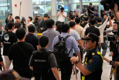South Korean workers return home after days of detention in Georgia following immigration raid