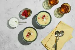 Delicious, home-cooked meals can still be on the menu even in a wonky vacation rental