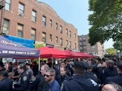 Funeral service underway NYPD Officer Didarul Islam, who was killed in Midtown shooting