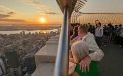 ‘Doesn’t make me feel great’: Say goodbye to post-7 p.m. NYC sunsets this year