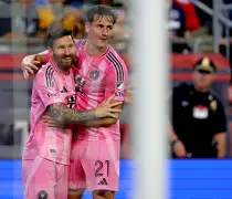 Lionel Messi scores twice, sinks Revolution before large crowd in Foxboro