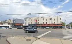 Man dies after crashing stolen for-hire car into Brooklyn building, NYPD says